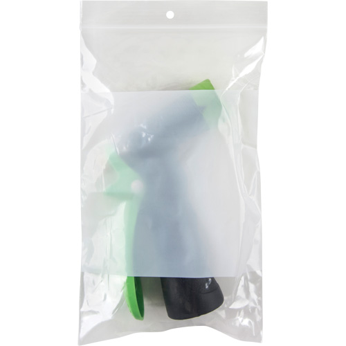 White Block Poly Bags