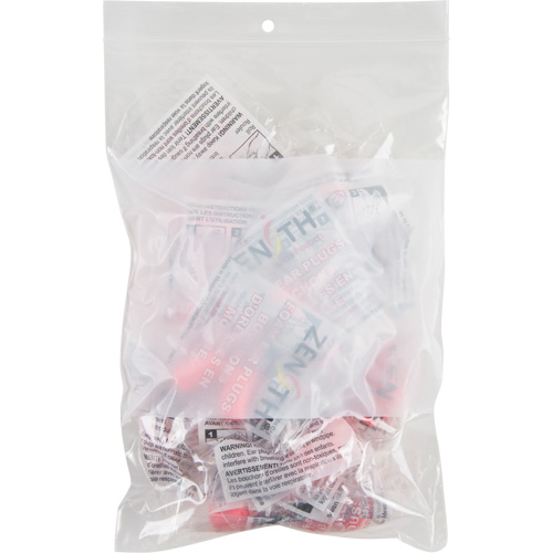 White Block Poly Bags
