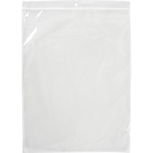 Poly Bags, Reclosable, 12" x 9", 2 mils