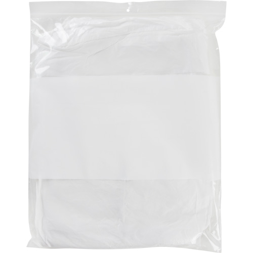 White Block Poly Bags