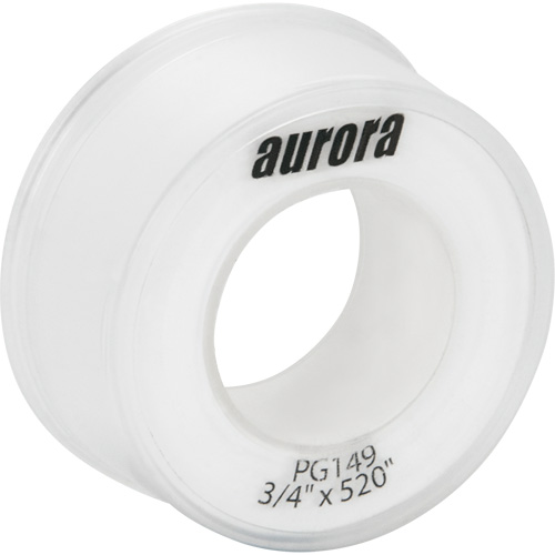 Teflon® Sealing Tape, 520" L x 3/4" W, White