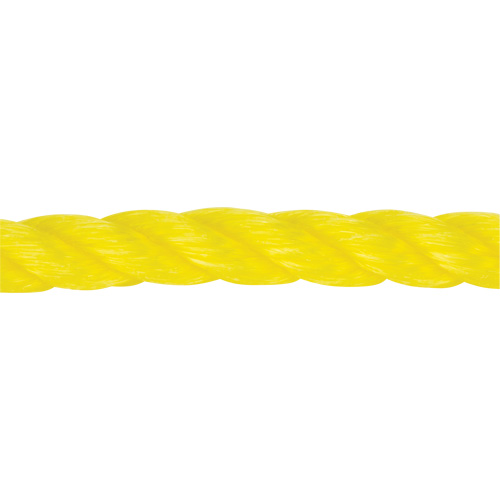 1/2" Braided Yellow Rope