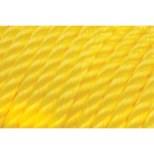 1/2" Braided Yellow Rope