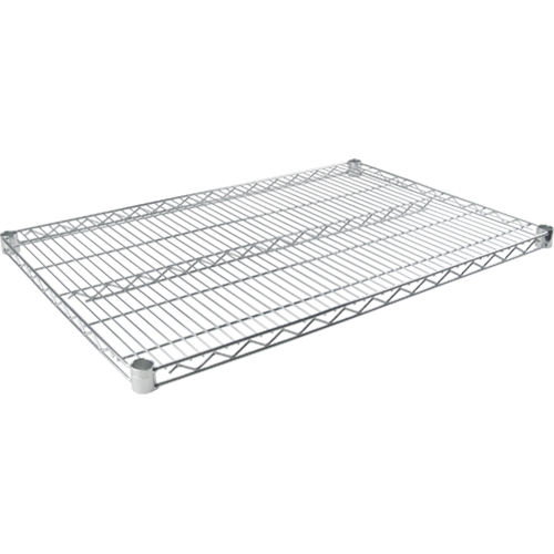 Wire Shelf for Heavy-Duty Chromate Wire Shelving, 36" W x 18" D, 800 lbs. Capacity