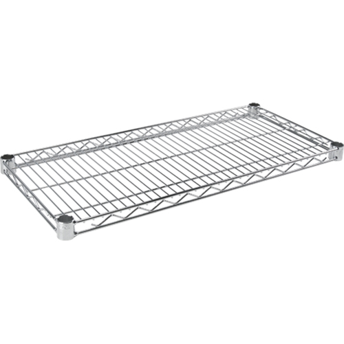 Wire Shelf for Heavy-Duty Chromate Wire Shelving, 36" W x 14" D, 800 lbs. Capacity