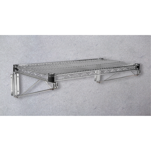 Direct Wall Mount for Chromate Wire Shelving