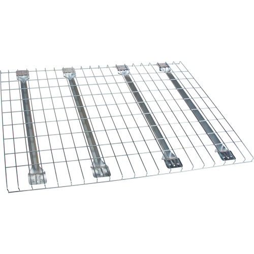 Wire Decking, 46" x w, 36" x d, 2500 lbs. Capacity