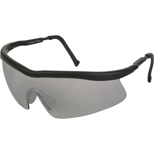 Z400 Series Safety Glasses, Grey/Smoke Lens, Anti-Scratch, Meets/Exceeds CSA Z94.3