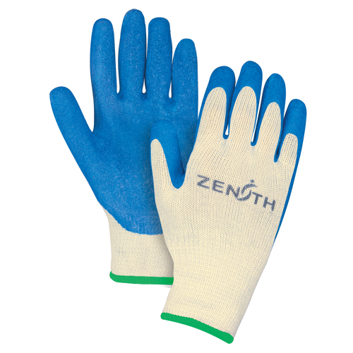 Natural Latex Cut-Resistant Gloves, Size Medium/8, 10 Gauge, Rubber Latex Coated, Twaron® Shell, ANSI/ISEA 105 Level 3/EN 388 Level 4