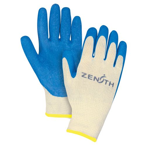Natural Latex Cut-Resistant Gloves, Size 2X-Large/11, 10 Gauge, Rubber Latex Coated, Twaron® Shell, ANSI/ISEA 105 Level 3/EN 388 Level 4