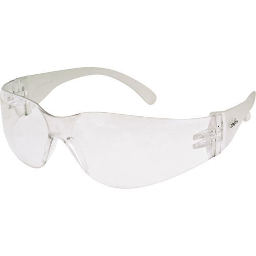 Z600 Series Safety Glasses, Clear Lens, Anti-Scratch, ANSI Z87+/Meets/Exceeds CSA Z94.3