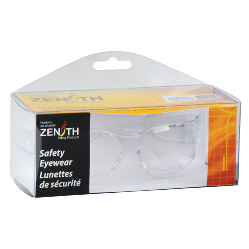 Z600 Series Safety Glasses, Clear Lens, Anti-Scratch, Meets/Exceeds CSA Z94.3
