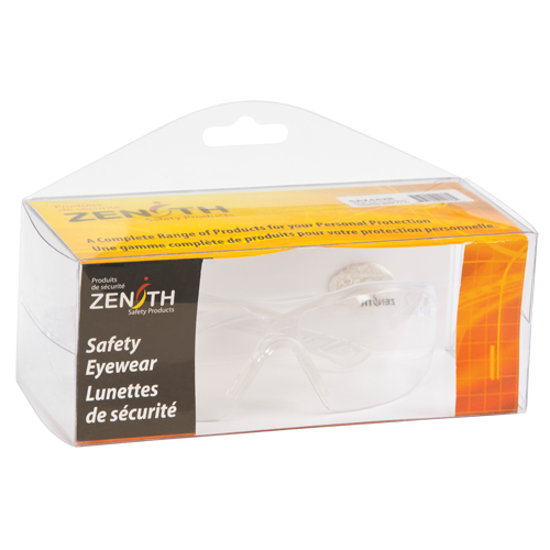 Z700 Series Safety Glasses, Clear Lens, Anti-Scratch, Meets/Exceeds CSA Z94.3