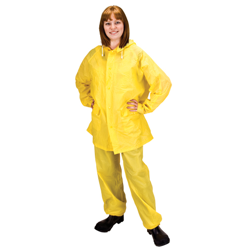 RZ300 Rain Suit, PVC, Large, Yellow