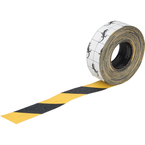 Premium Anti-Skid Tape, 2" x 60', Black & Yellow