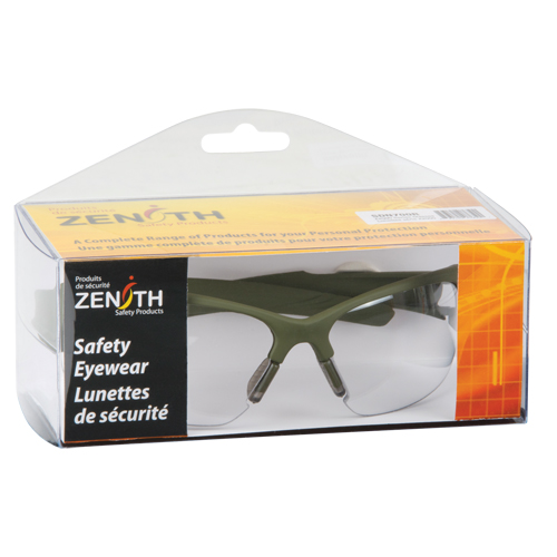 Z2000 Series Safety Glasses, Clear Lens, Anti-Fog, Meets/Exceeds CSA Z94.3