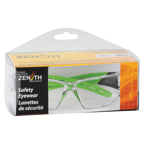 Z2500 Series Safety Glasses, Clear Lens, Anti-Scratch, ANSI Z87+/Meets/Exceeds CSA Z94.3