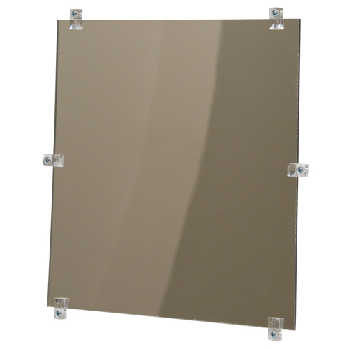 Flat Mirror, 18" H x 24" W, Unframed