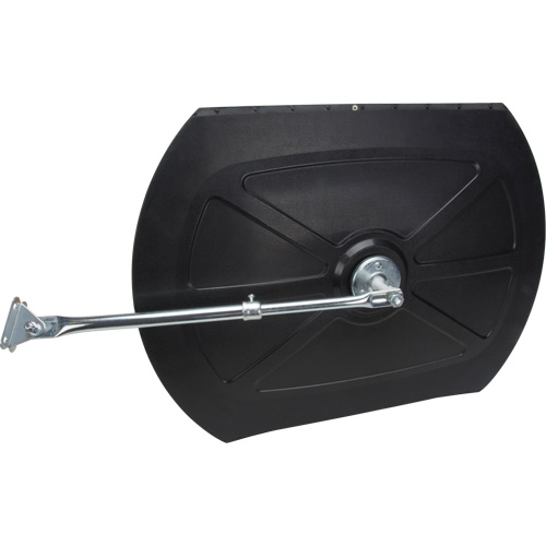 Roundtangular Convex Mirror with Telescopic Arm