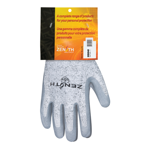 Seamless Stretch Cut-Resistant Gloves, Size 2X-Large, 13 Gauge, Nitrile Coated, HPPE Shell, EN 388 Level 3