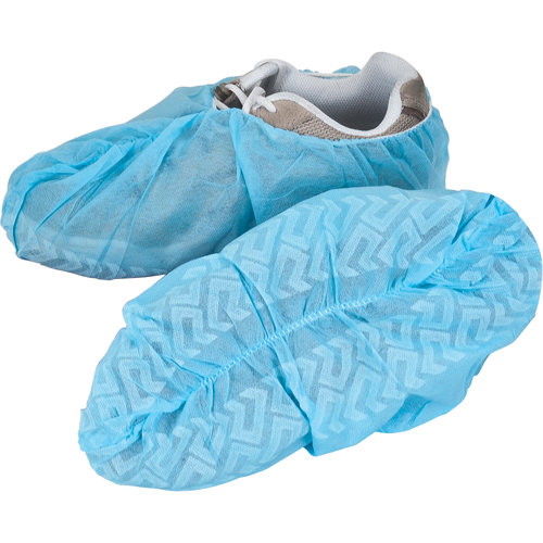 Shoe Covers, X-Large, Polypropylene, Blue