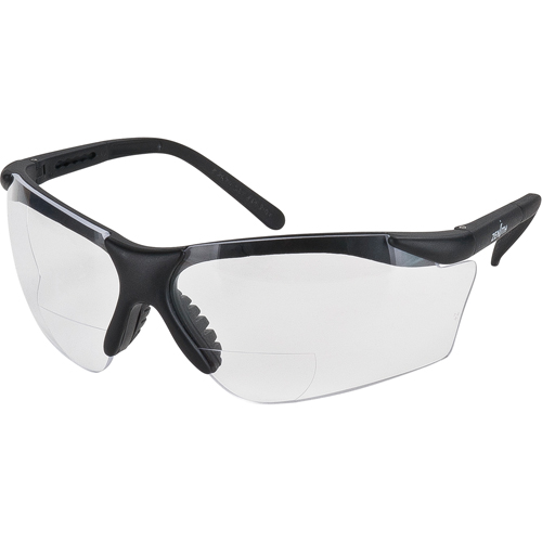 Z1800 Series Reader Safety Glasses, Anti-Scratch, Clear, 1.5 Diopter