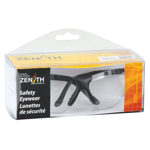 Z1800 Series Reader Safety Glasses, Anti-Scratch, Clear, 1.5 Diopter