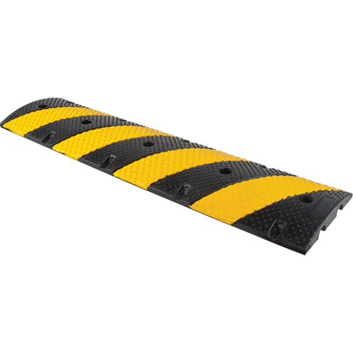 Speed Bump, Rubber, 4' L x 11-3/4" W x 2" H