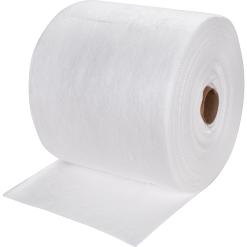 Premium Meltblown Sorbent Rolls, Heavyweight, 150' L x 15" W, 25 gal. Absorbancy