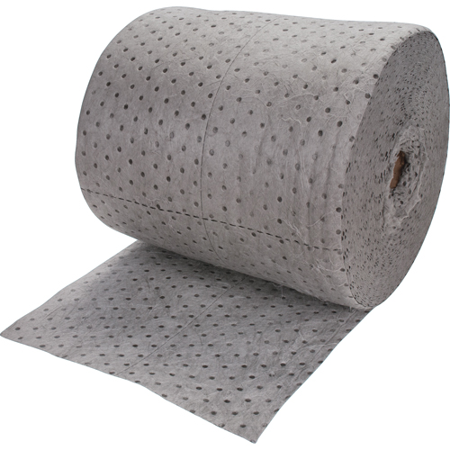 Premium Bonded Sorbent Rolls, Mediumweight, 150' L x 15" W, 20 gal. Absorbancy