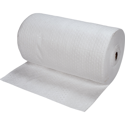 Premium Bonded Sorbent Rolls, Heavyweight, 150' L x 30" W, 50 gal. Absorbancy