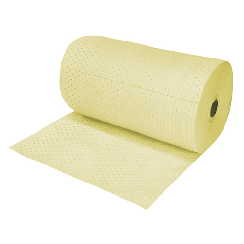 Premium Fine Fibre Sorbent Rolls, Heavyweight, 150' L x 15" W, 50 gal. Absorbancy