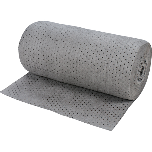 Premium Laminated (SMS) Sorbent Rolls, Heavyweight, 150' L x 30" W, 50 gal. Absorbancy