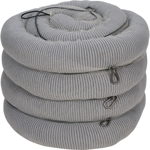 Premium Sorbent Boom, Universal, 10' L x 5" W, 35 Gal. Absorbancy, 4 /Pack