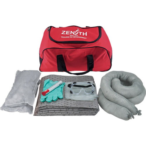 Premium Vehicle Spill Kit, Universal, Bag, 10 US gal. Absorbancy