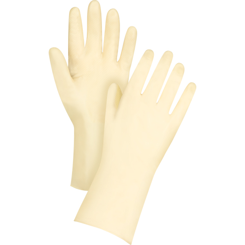 Canners Gloves, Size 7, 12" L, Latex, 18-mil