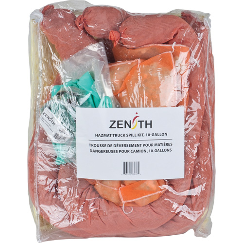 Truck Spill Kit, Hazmat, Bag, 10 US gal. Absorbancy