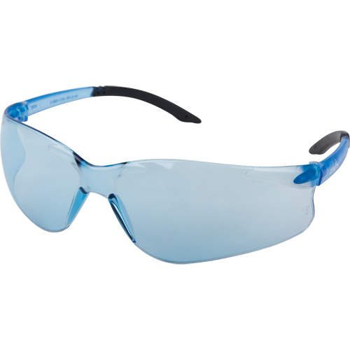 Z2400 Series Safety Glasses, Blue Lens, Anti-Scratch, ANSI Z87+/Meets/Exceeds CSA Z94.3