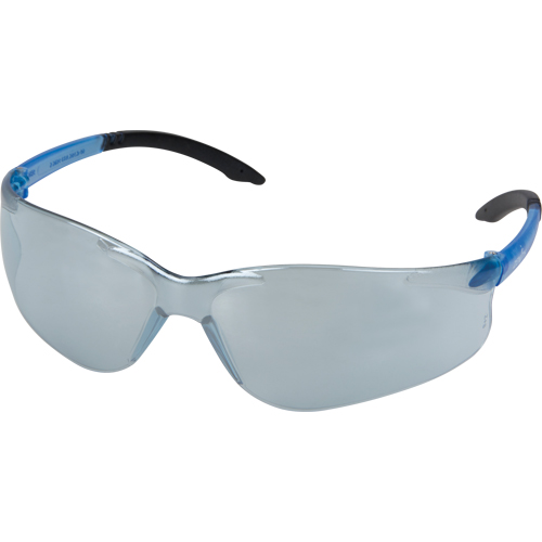 Z2400 Series Safety Glasses, Blue/Indoor/Outdoor Mirror Lens, Anti-Scratch, ANSI Z87+/Meets/Exceeds CSA Z94.3