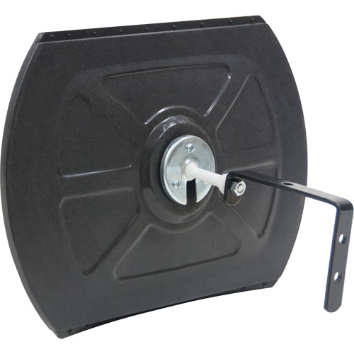 Roundtangular Convex Mirror with Bracket