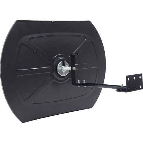 Roundtangular Convex Mirror with Bracket