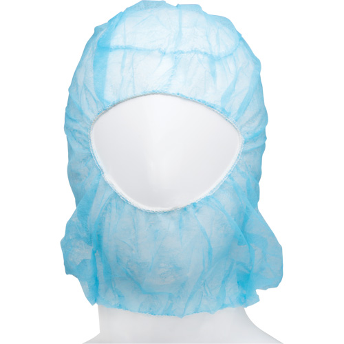Disposable Hood, Polypropylene, Blue