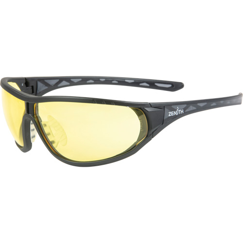 Z3000 Series Safety Glasses, Amber Lens, Anti-Scratch, ANSI Z87+/Meets/Exceeds CSA Z94.3