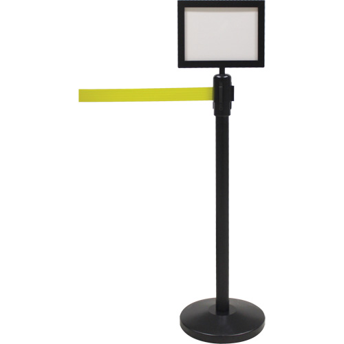 Sign Frame for Crowd Control Post