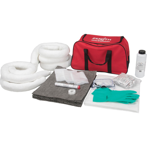 Spill Kit, Universal, Bag, 10 US gal. Absorbancy
