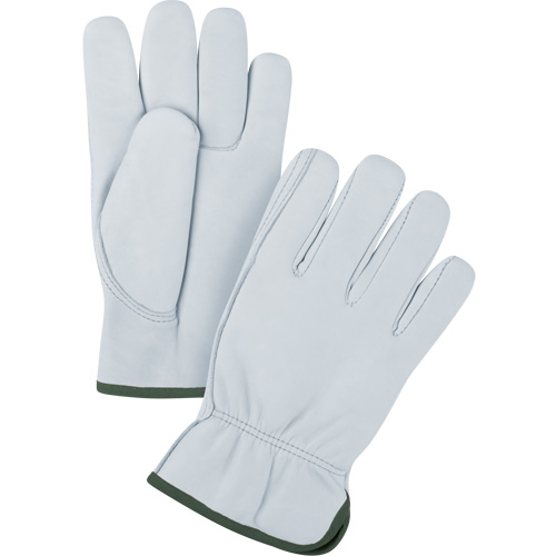 Premium Driver's Gloves, Medium, Grain Goatskin Palm