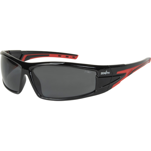Z3300 Series Safety Glasses, Grey/Smoke Lens, Anti-Scratch/Polarized, ANSI Z87+/Meets/Exceeds CSA Z94.3