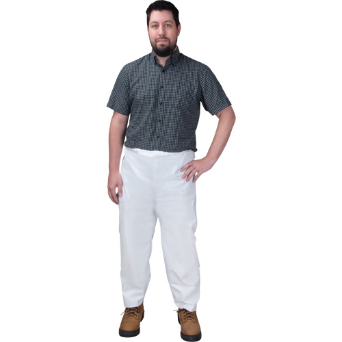 Disposable Pants, Microporous, 3X-Large, White