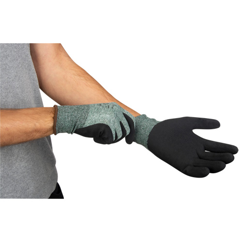 Eco-Friendly Crinkle Grip Coated Gloves