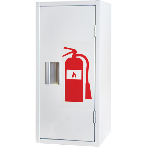 Indoor Fire Extinguisher Cabinet, 12" W x 26" H x 9" D